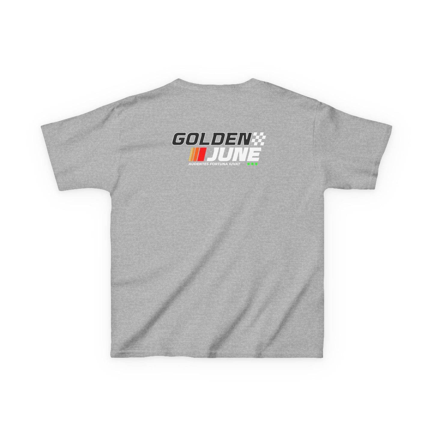 Kids Car Racing Tee - Golden June Edition T-Shirt