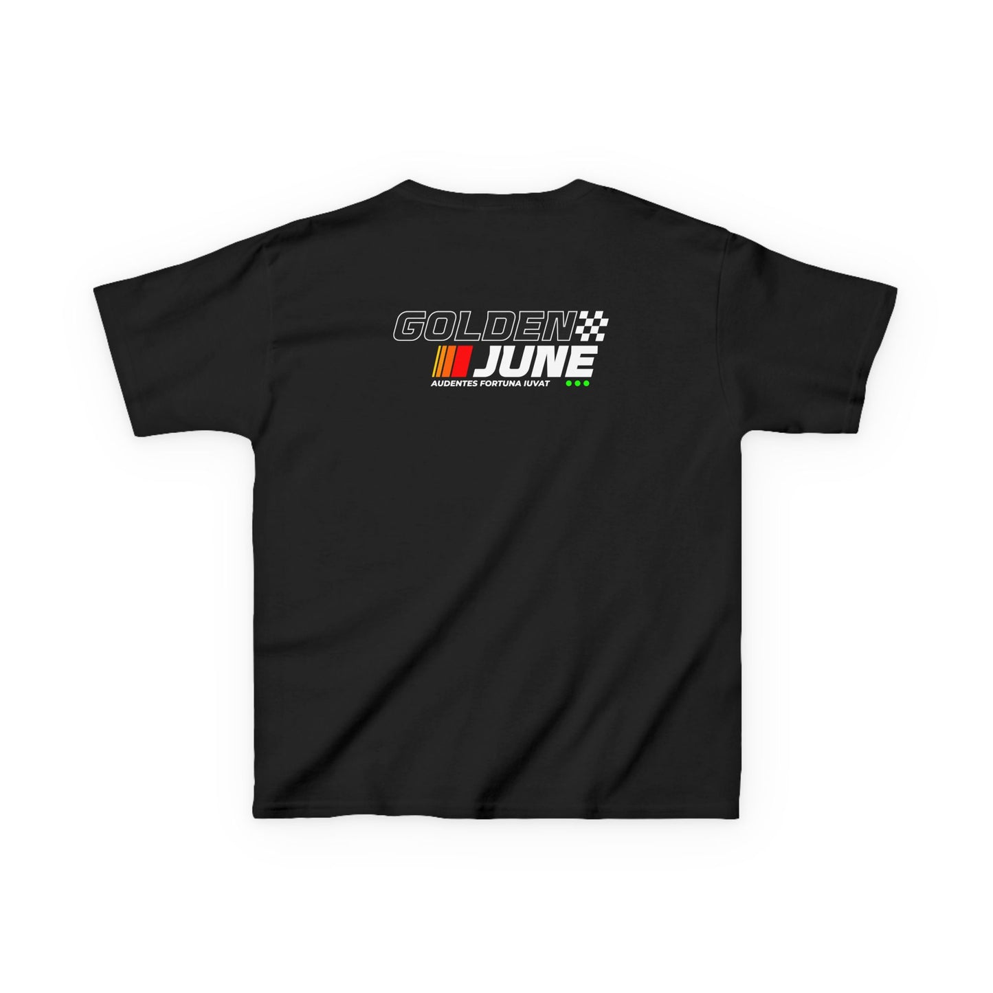 Kids Car Racing Tee - Golden June Edition T-Shirt