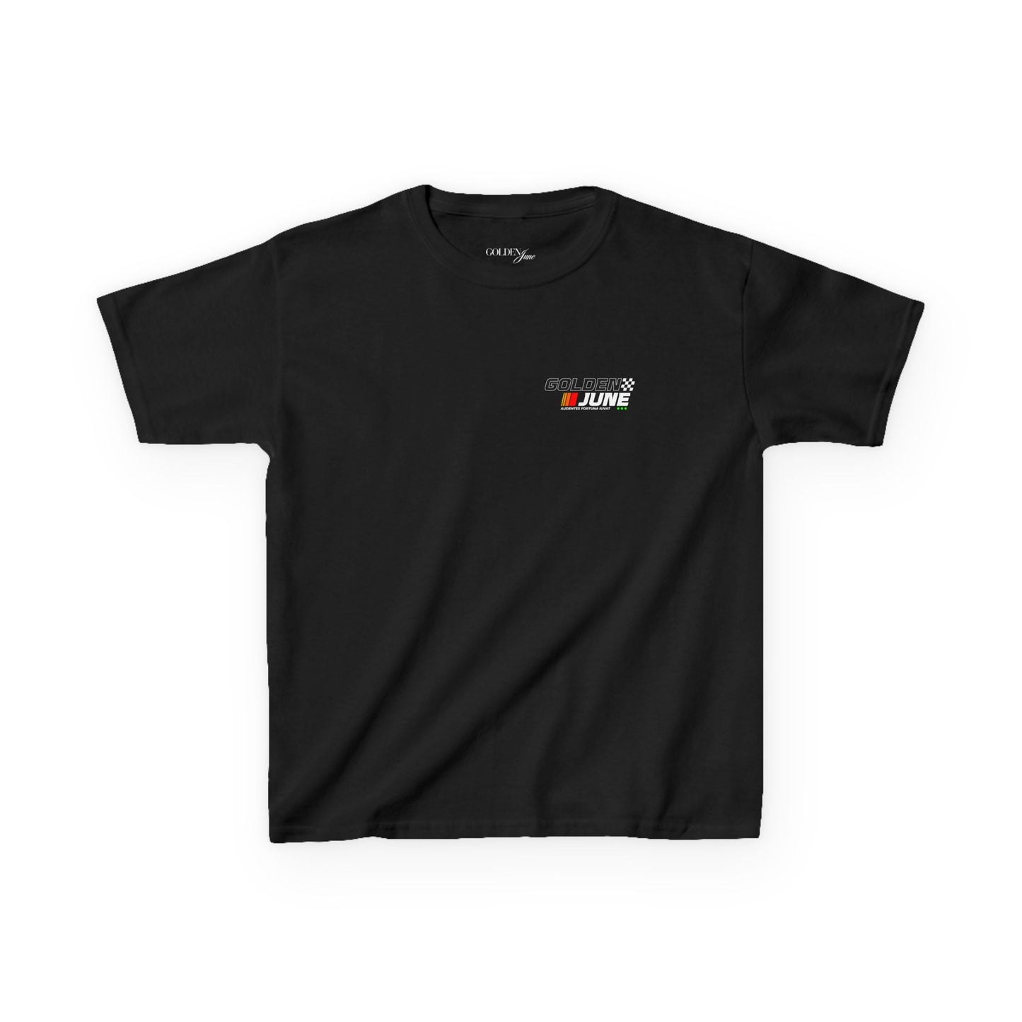 Kids Car Racing Tee - Golden June Edition T-Shirt