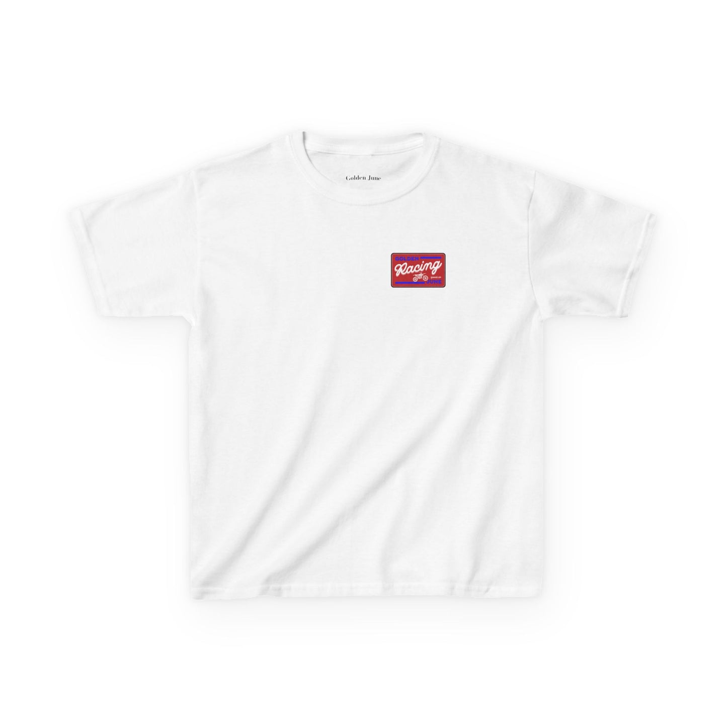 Kids Golden June SpeedCo Patriotic Racing Tee