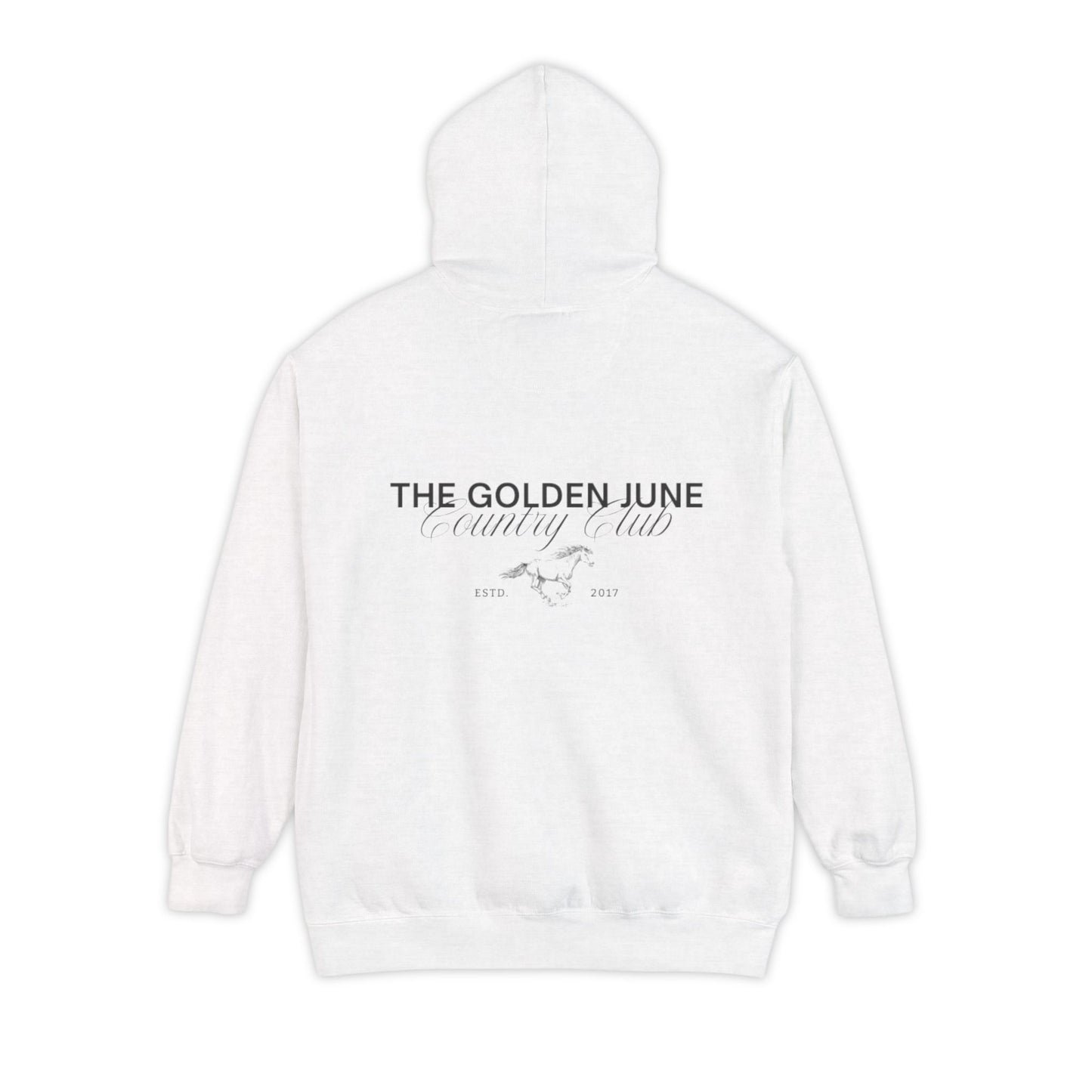 GoldenJune County Club Horse Hoodie